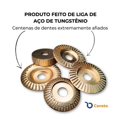 Disco Desbastador de Tungstênio para Madeira 100mm